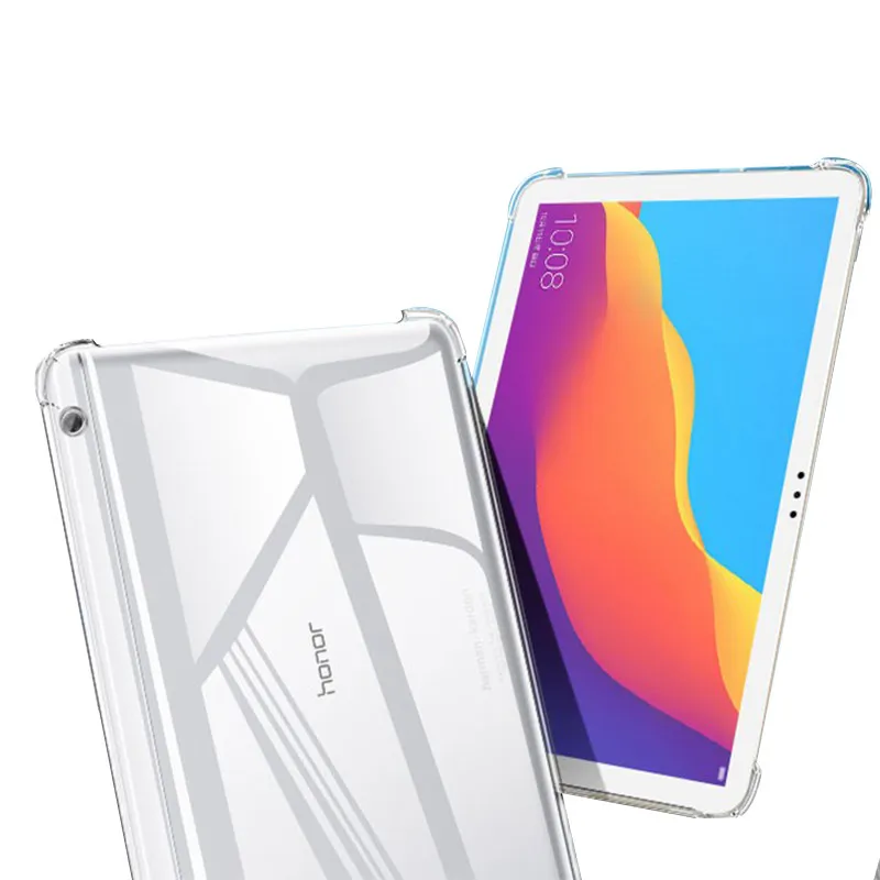 

Обложка для планшета Huawei MediaPad M6 8,4/10,8 2019 дюйма, VRD-W10 Turbo, силиконовый прозрачный тонкий чехол из ТПУ с подушкой безопасности, защита от падения