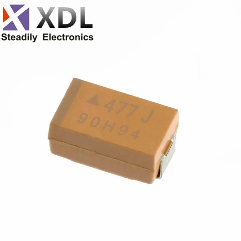 Танталовый конденсатор ZJ 50 шт. D 470UF 6,3 V 6V 477J 7343 типа SMD