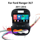 Автомагнитола Eastereggs, 2 Din, 9 дюймов, Android, для Ford Ranger XLT 2011-2014, GPS-навигация, FM, Bluetooth, мультимедийный плеер