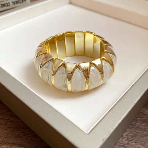 DooMei белые акриловые браслеты