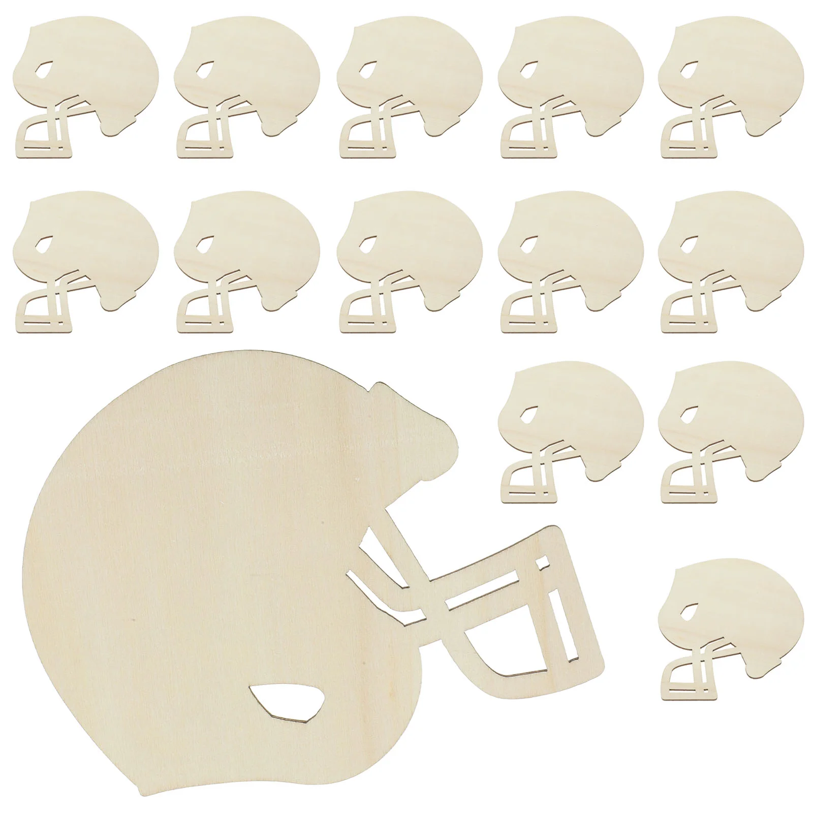 

DIY Unfinished Wood Slice Wooden Embellishments Cutouts Ornaments Chips Slices Crafts Softball