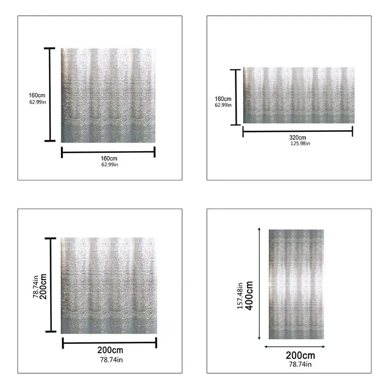 

Rectangular Tarpaulin Frame Pool Cover Summer Insulation Film Swimming Pool Mat