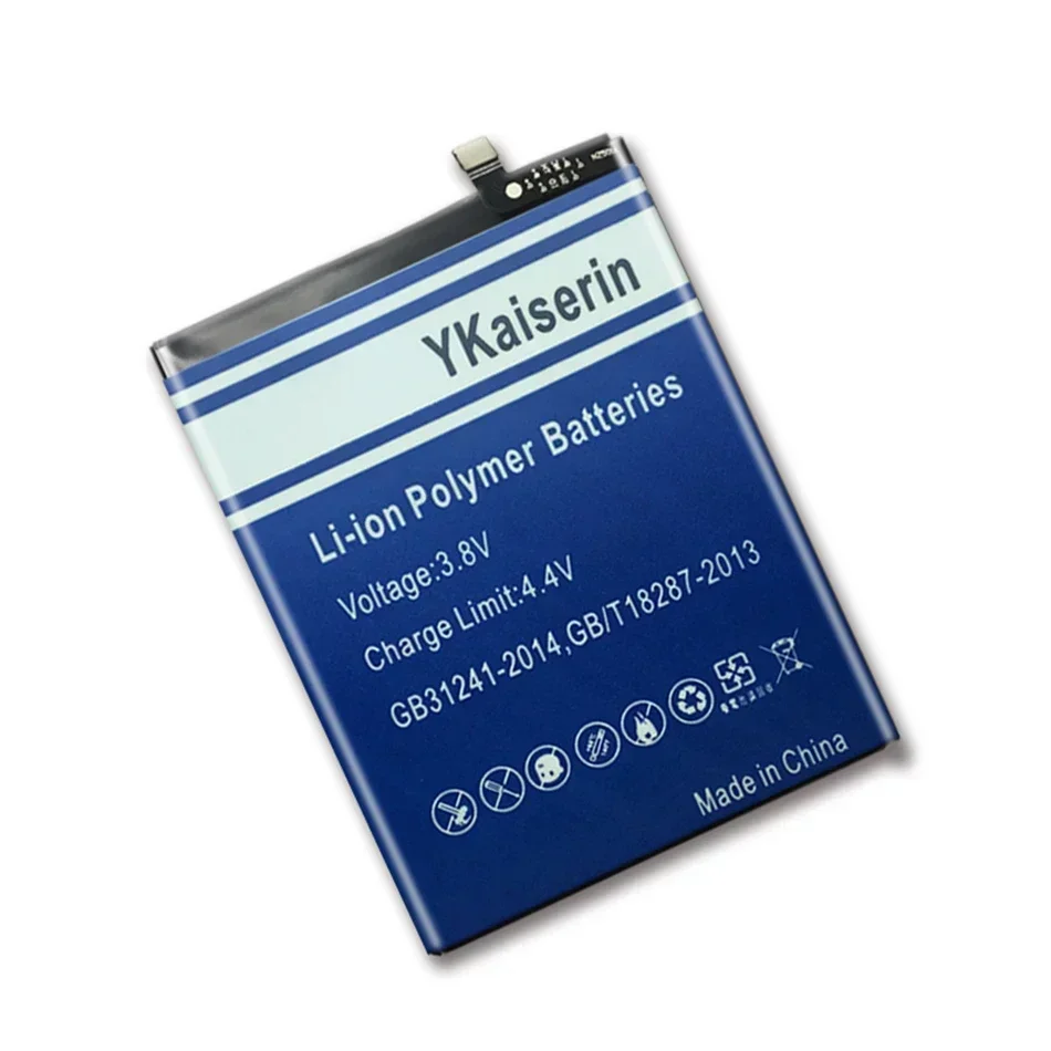 Аккумулятор ykaisсеребрин HB396689ECW 4900 мАч для Huawei Mate 9 Mate9 Y7 Prime 2017 Enjoy 7 Plus Pro Honor 8C Y9 2018