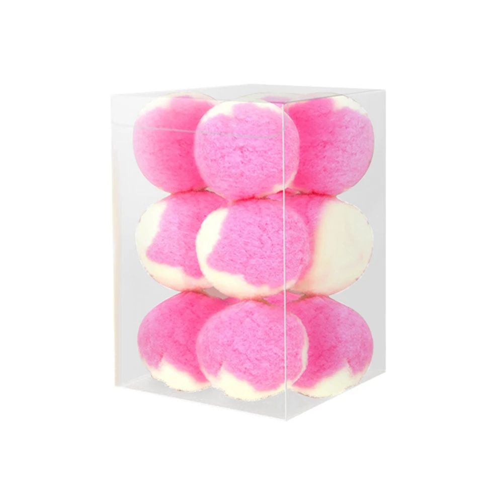 

Pompon Ball Toy Cat Toy Balls Wide Application Exquisite Material Poms Ball Soft