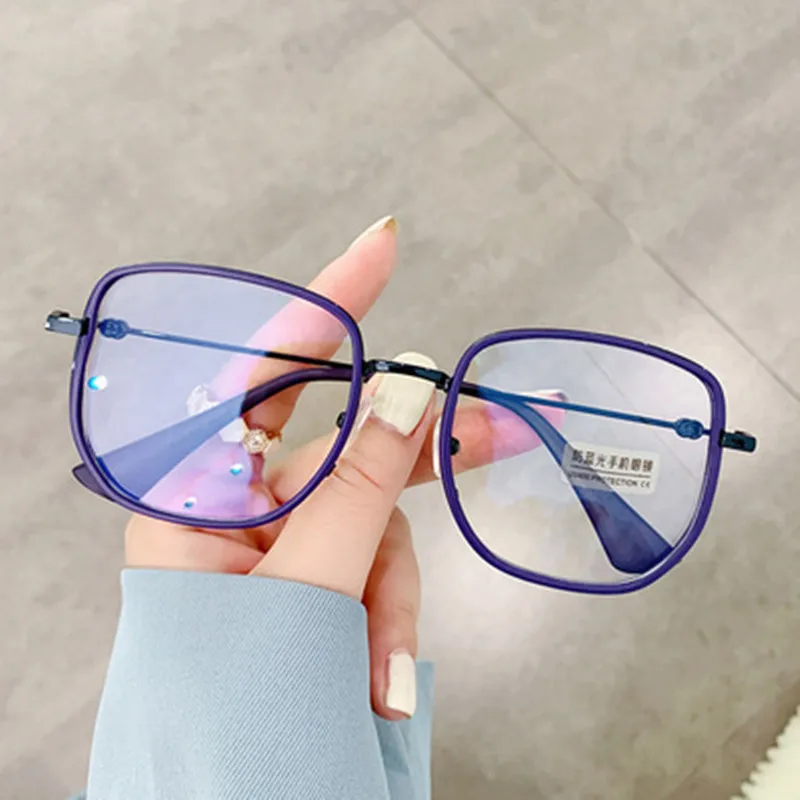 

Fashion Anti Blue Light Glasses Women Men Optical Spectacle Eyeglasses Square Transparent Computer Glasses Goggles Eyewear 2023