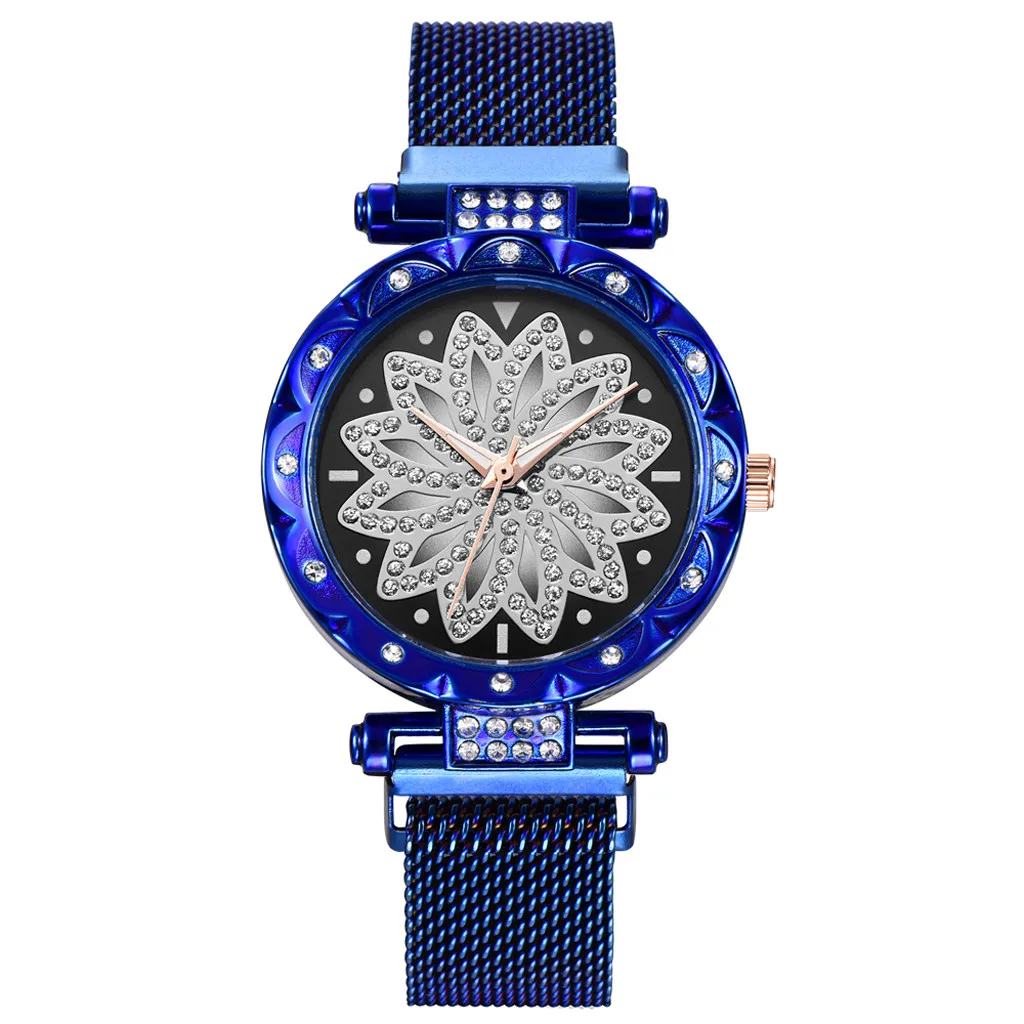 Wristwatches Wristwatch Womens Wristwatches Female Quartz Women Watches Ladies Clock Magnetic Wristwatches Wristwatch Womens