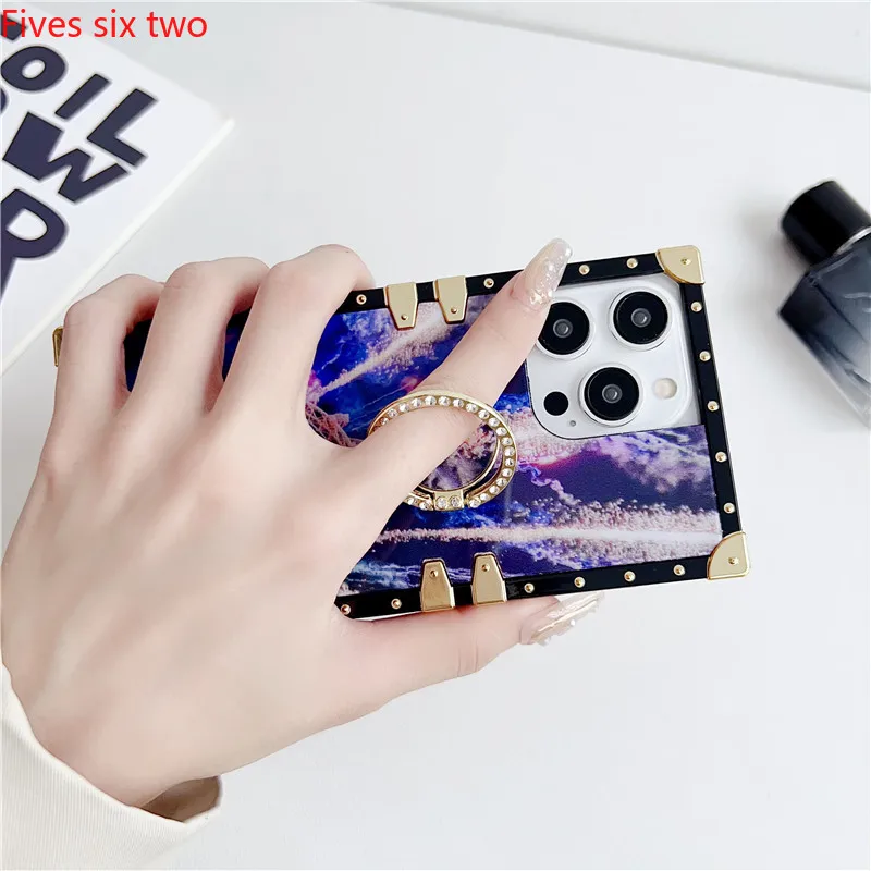 Роскошный чехол-бампер с винтажным цветочным оформлением для OPPO Realme C55 C53 C35 C21 Reno 10