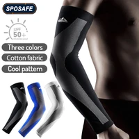 1pair sports arm sleeves anti uv sun protection moisture wicking for cycling basketball football volleyball tennis running golf