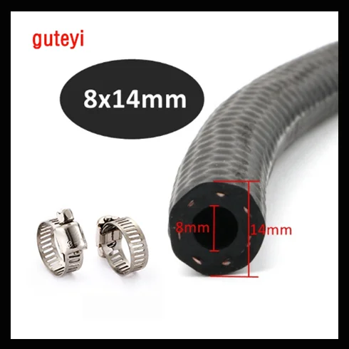 PDQ маслостойкая резиновая трубка 4-25 мм