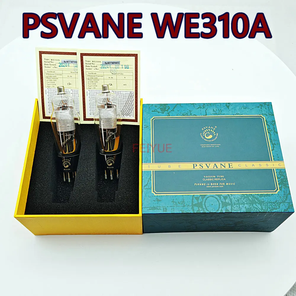 Фото Вакуумный трубчатый усилитель FEIYUE PSVANE WE310A 1:1 копия WE 310A для Hi-Fi аудиоклапана электронный трубчатый усилитель Сделай Сам заводское соответствие Quad №1