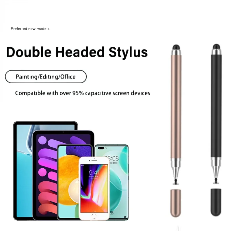

Universal 2 in 1 Stylus pen For For Xiaomi Pad 6 Pro Pad 5 Pro 11 12.4 Redmi Pad 10.61 Smartphone Pen Tablet Drawing Pencil