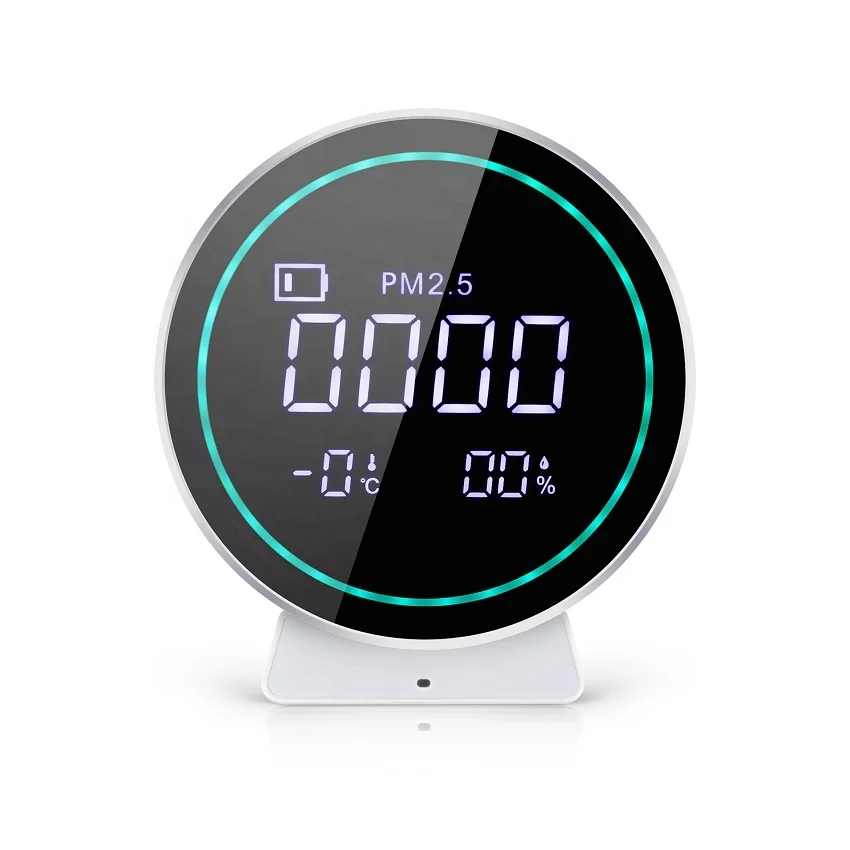 

New Arrival WIFI Portable PM 2.5 Detector Indoor Air Quality Detector With TuyaSmart APP Control PST-HUA6-3P
