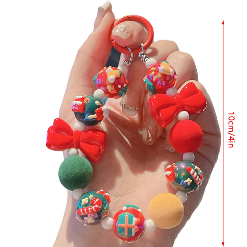 1 шт. милая креативная рождественская цепочка для телефона кулон анти-потерянный