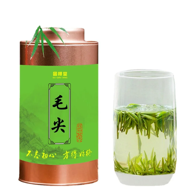 

New Tea Maojian Tea Green Leaves Mingqian Green Tea New Tea High Mountain Cloud Mist Green Tea 125g