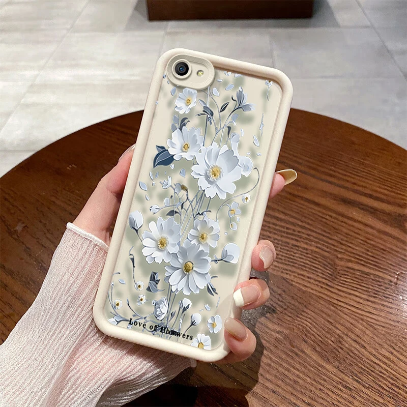 Рельефный мягкий чехол с цветочным рисунком для VIVO Y35 Plus S12 S10e S9 S9E Y200i Y36 Y36i Y12 Y100 Y78t
