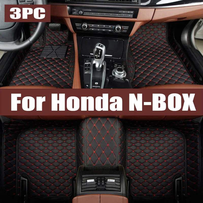 Полный комплект 3D ТПЭ RHD напольный автомобильный коврик для Honda N-BOX NBOX 2020-2022