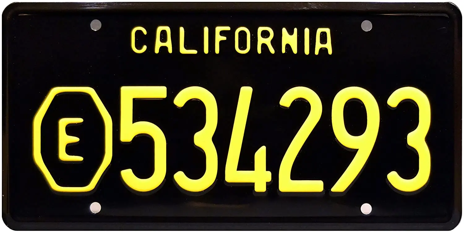 

Celebrity Machines ADAM-12 | E534293 | Metal License Plate
