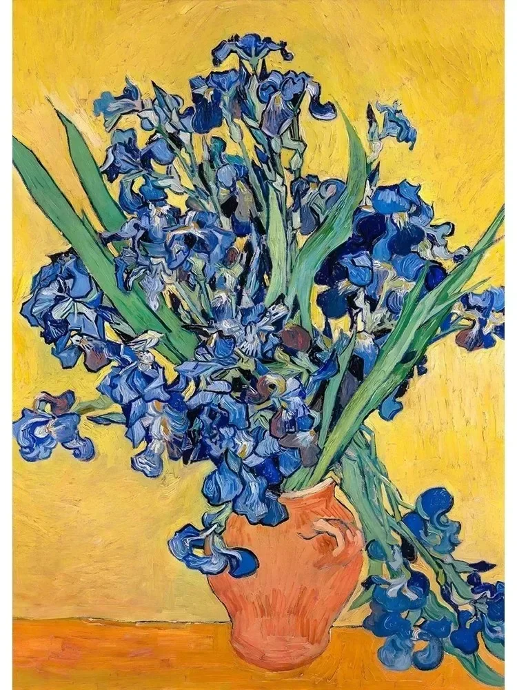

Винсент Ван Гог Ирисы Ночная Терраса Настенное Искусство Классическая Коллекция Плакат Печать На Холсте Без Рамы Гостиная Дом...