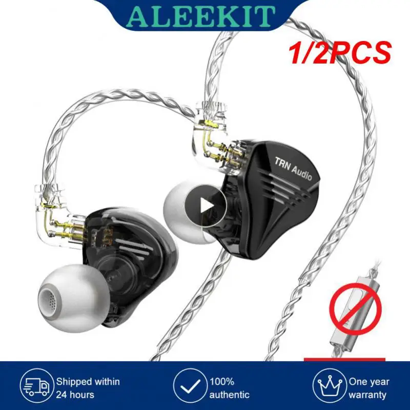 

1/2 шт., наушники TA2 HiFi с тройным драйвером (1DD + 2 Knowles BA), металлический корпус IEM, съемная гарнитура, наушники для бега