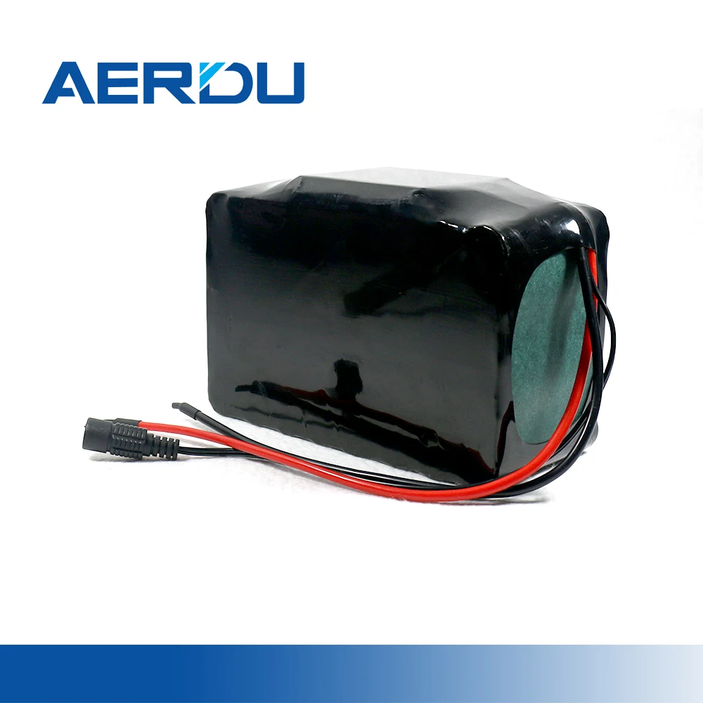 

AERDU 4S10P 14.8V 32Ah 3200mAh High Capacity 18650 High-current Lithium Battery Pack Built-in 50A BMS for Motorcycle Scooters