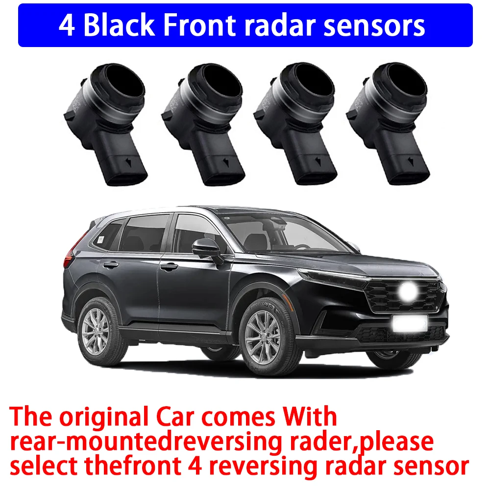 

ZhuCamX передний задний датчик парковки, вспомогательный резервный радар, зуммер для Honda CR-V CRV CR V RS 2023 2024 2025