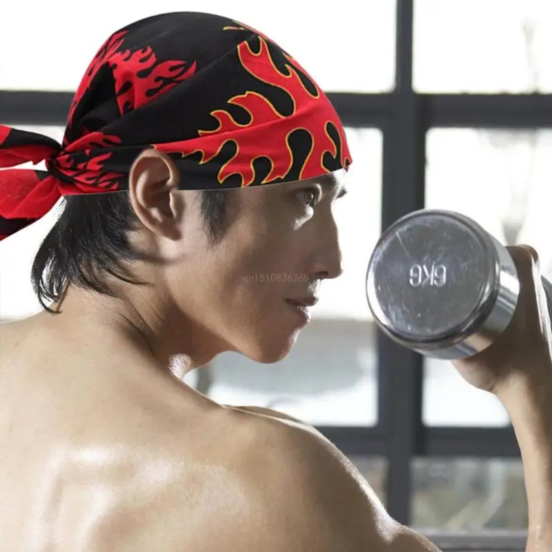 12 шт. индивидуальный аксессуар головной платок художественный молодежный для