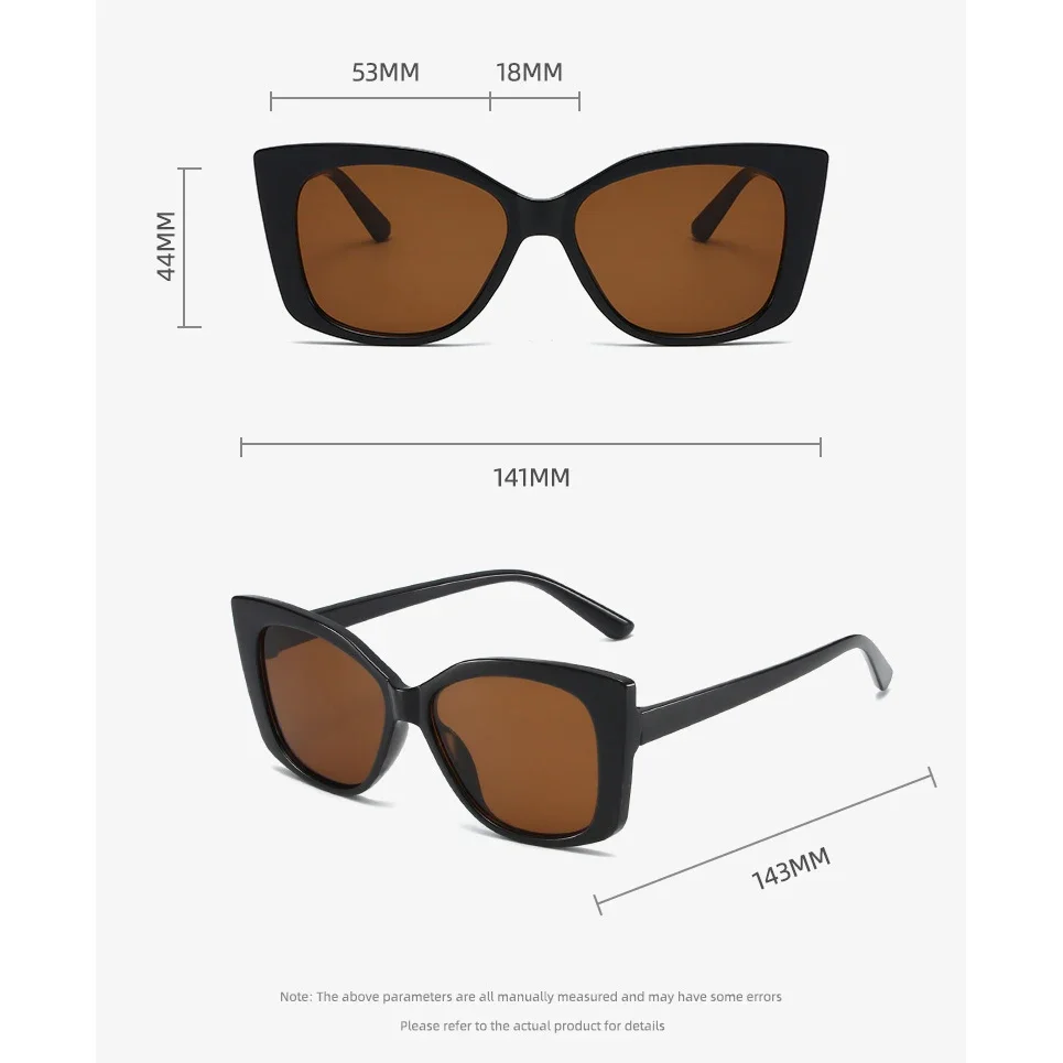 Солнцезащитные очки кошачий глаз UV400 для мужчин и женщин винтажные Роскошные