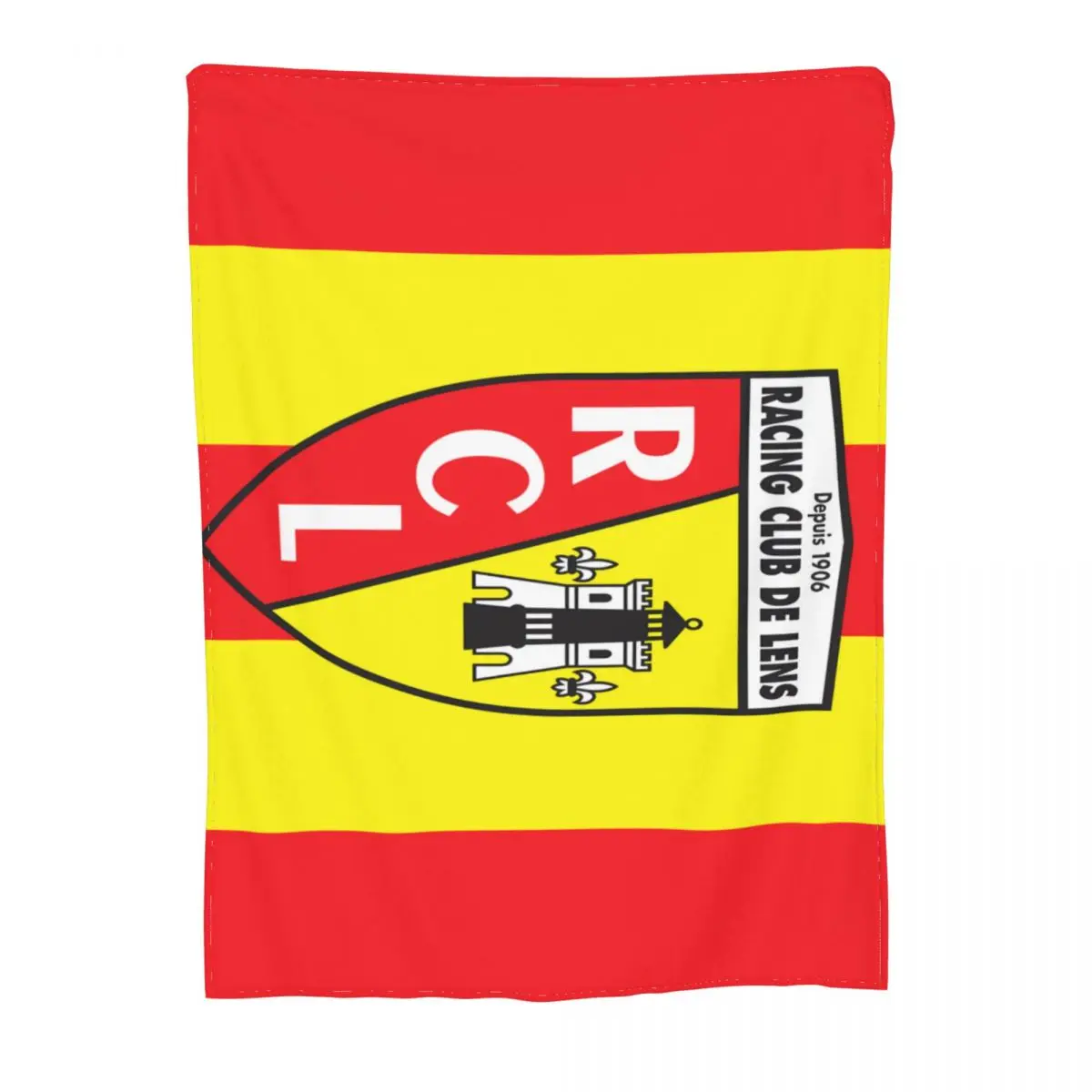 Французский гоночный клуб De линзы RC 2024 ультра-мягкое Флисовое одеяло