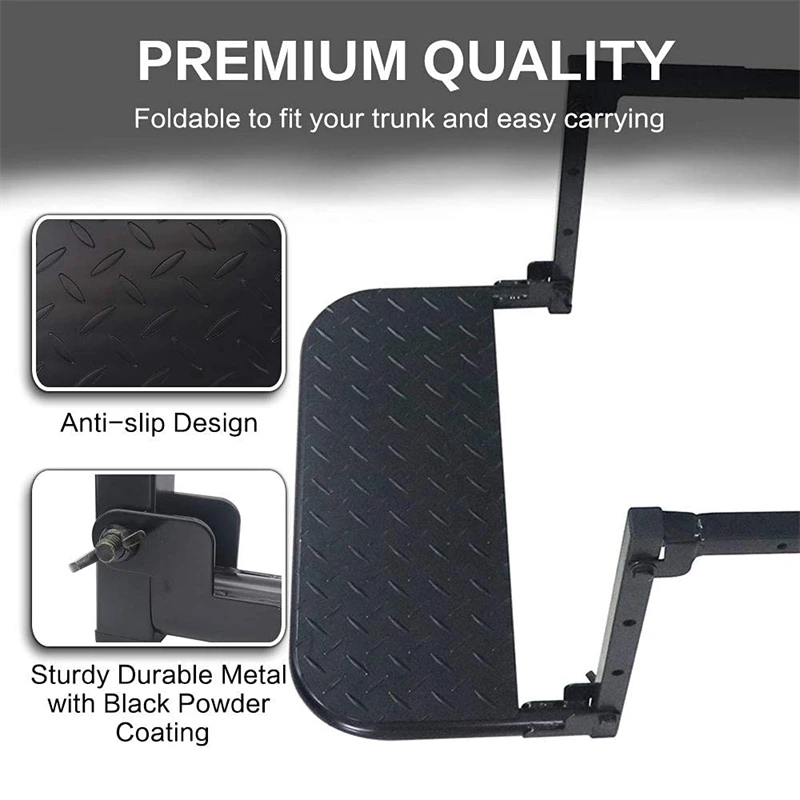 300 фунтов Регулируемый складной шаг для Колеса Портативный нескользящий