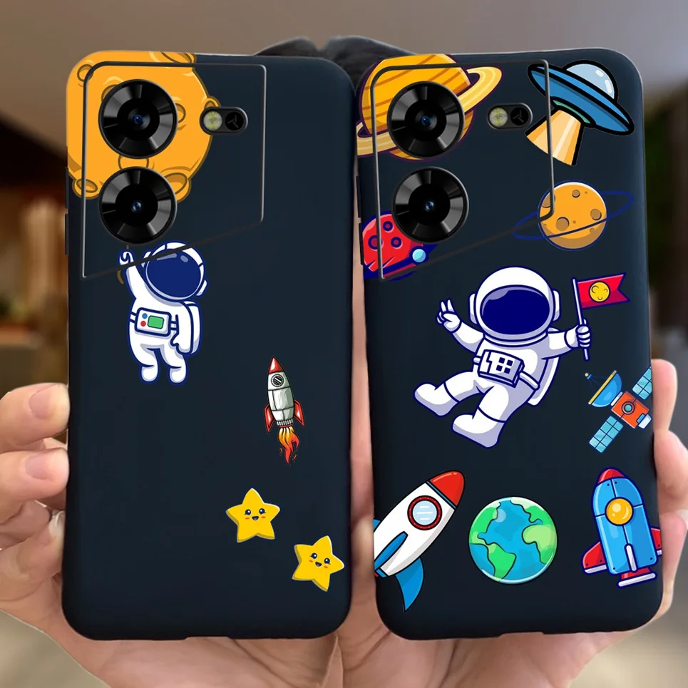 Мягкий силиконовый телефонный чехол для Tecno Pova 5 POVA5 Новинка 2023 модный крутой