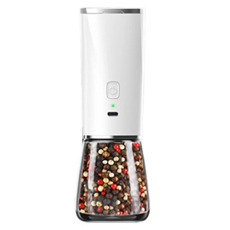 

Электрическая мельница для соли и перца, USB перезаряжаемая мельница, электрическая мельница для перца, шейкер, автоматическая машина для сп...