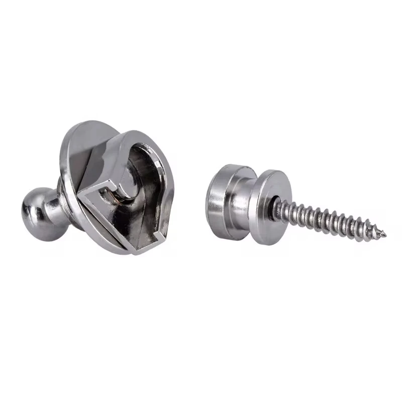 Пуговицы для гитарного ремня комплект из 2 шт. металлический конец M размер гитары