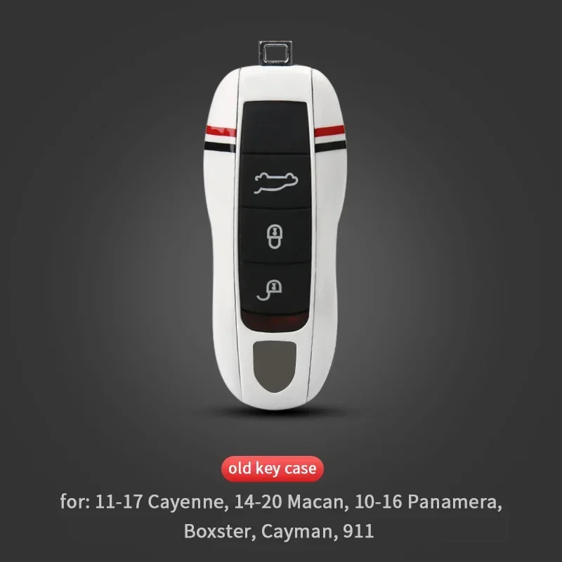 

Чехол для ключей Macan для Porsche 718 Cayenne Panamera 911, чехол для ключей Taycan Cayman Boxster, автомобильные аксессуары, защитный чехол