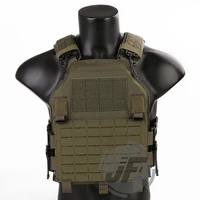 emerson tactical lavc molle quick release plate carrier ranger green body armor military airsoft tactical vest laser cut