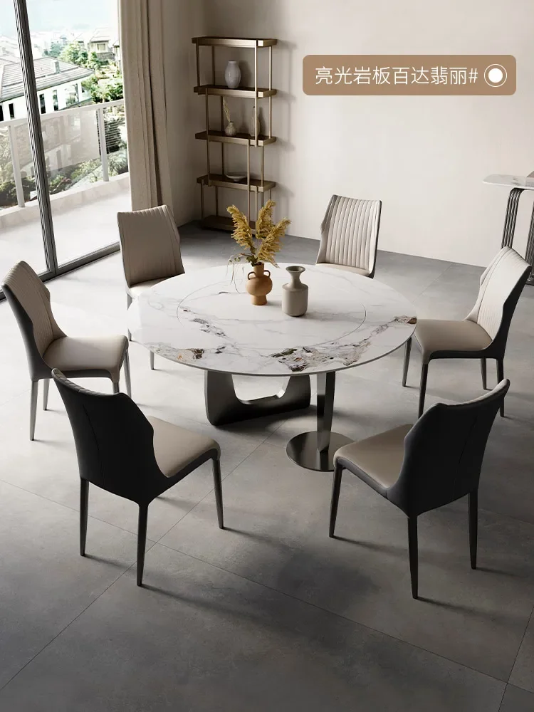 Обеденный стол в стиле рок роскошный высококачественный встроенный