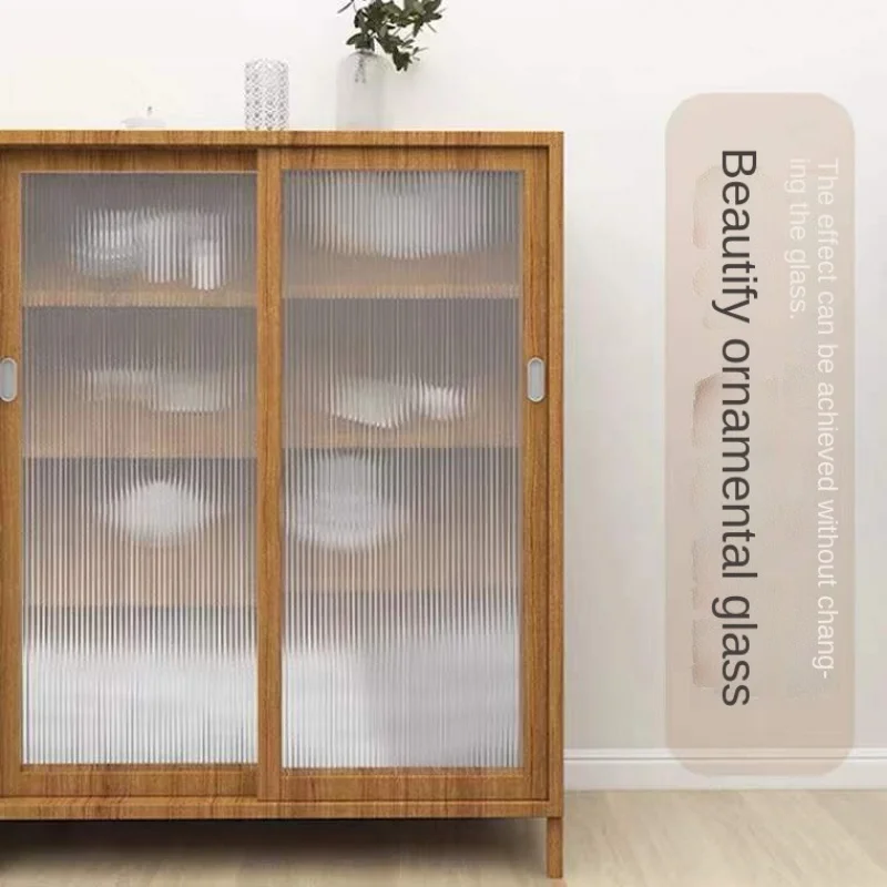 Виниловая пленка для душа или окна винтажная матовая 3D наклейка тонированная