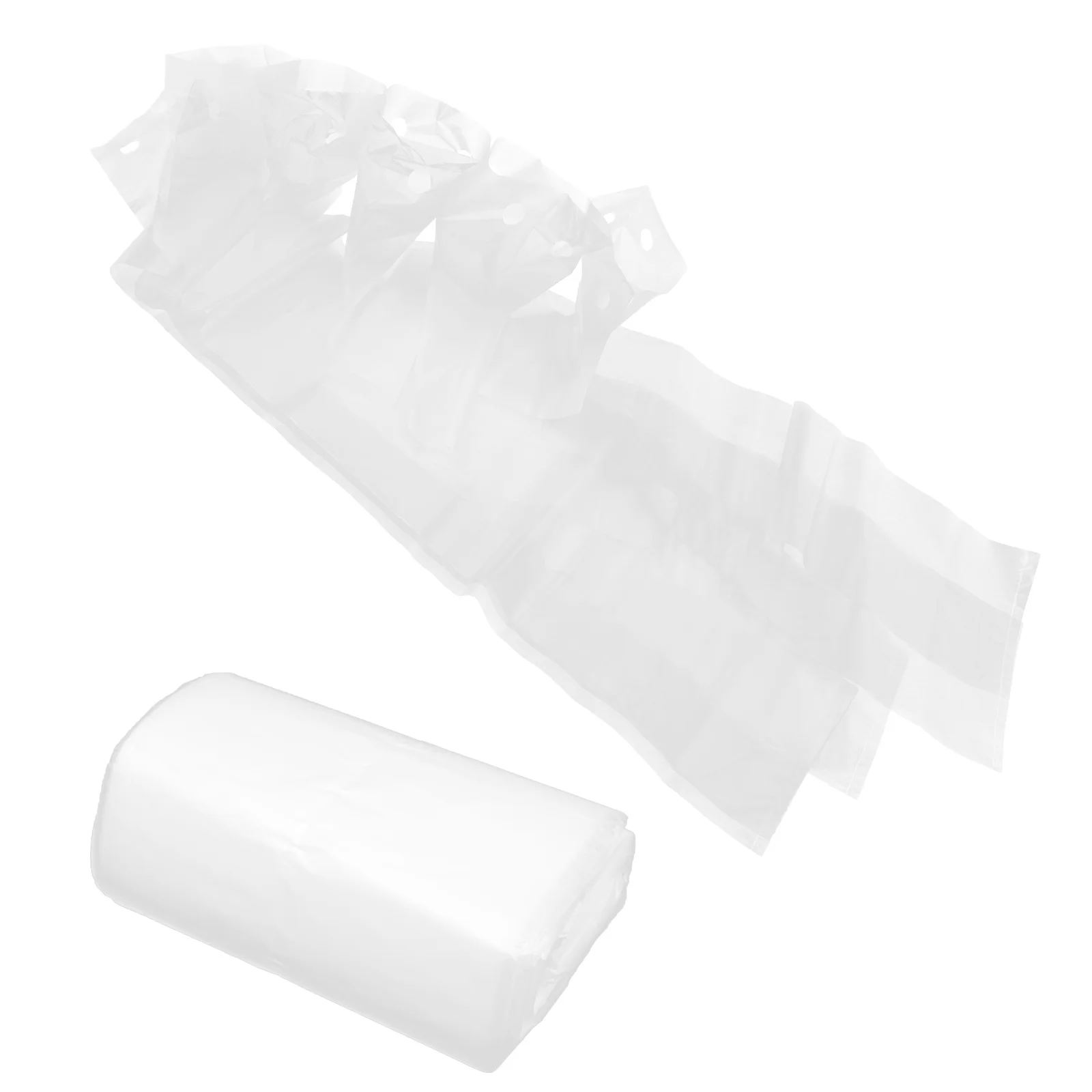 

Transparent Bags Cover: 200pcs Clear Wet Umbrellas Sleeve Keep Lobby Floors Dry for Automatic Cover Machine 72X13CM