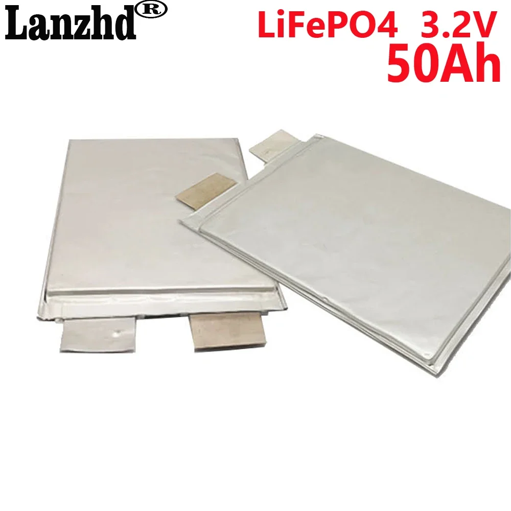 LiFePO4 50 Ач 3 2 В Аккумулятор Мягкий пакет литий-железо-фосфатный аккумулятор