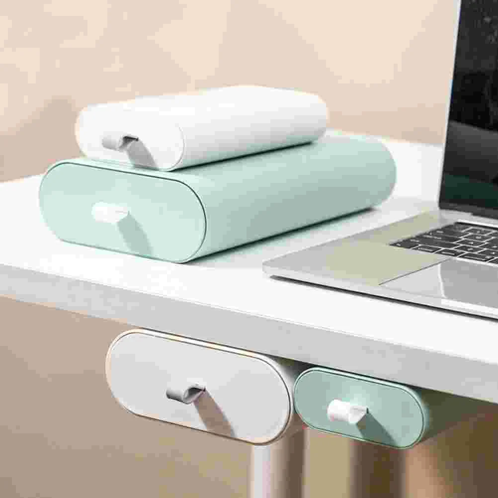 

2Pcs Nail-free Table Storage Drawers Convenient Desk Drawers Household Drawers