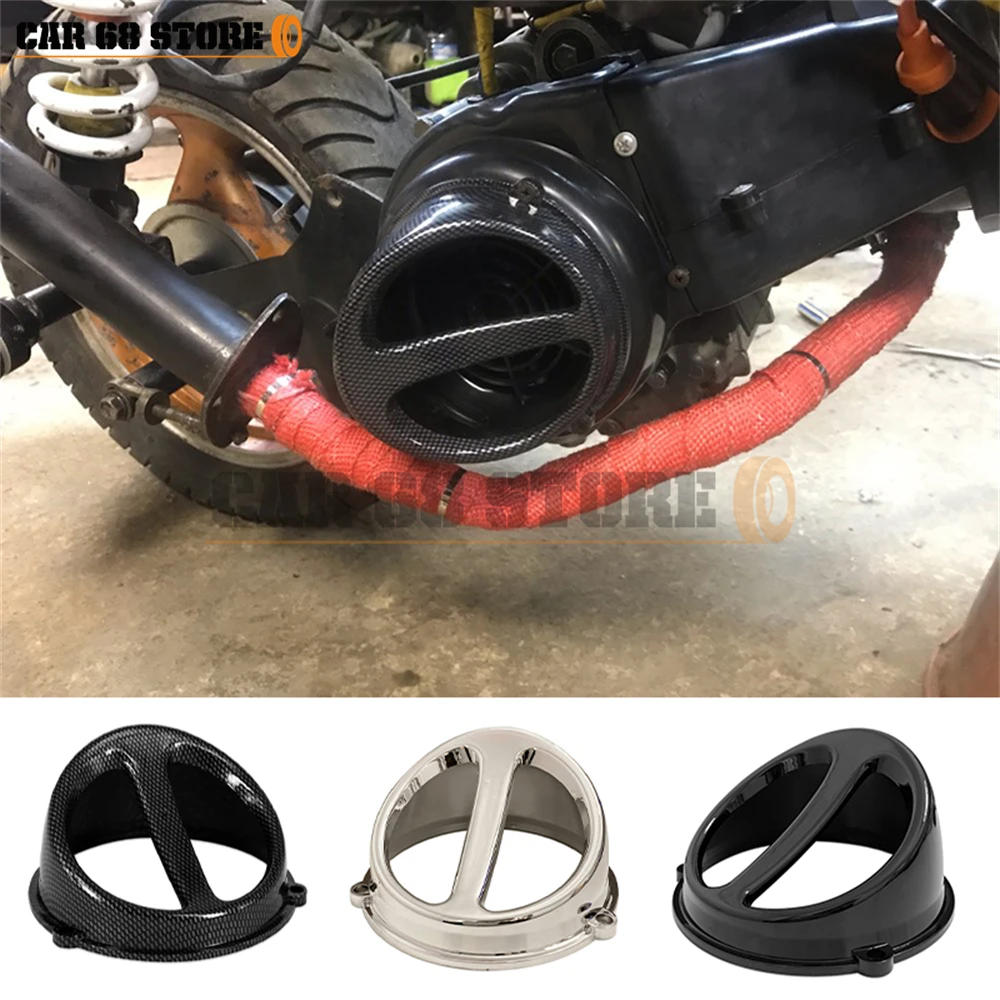 

Motorcycle Fan Blade Cover Fan Cover Air Inlet Cover Air Inlet Cap Motorcycle Accessories Suitable For Fuxi/Qiaoge/JOG50/GY6
