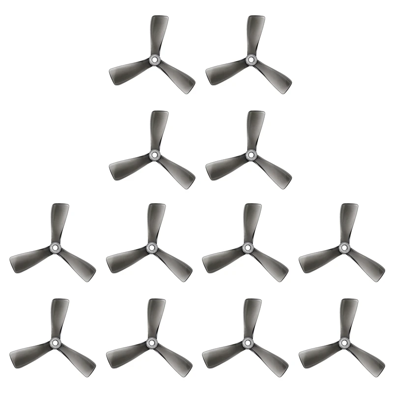 

12 шт. для Nazgul 3535 3,5 дюйма Cine Tri-Blade/3 Лопасти пропеллер Prop с 5 мм монтажным отверстием для FPV Protek35 часть