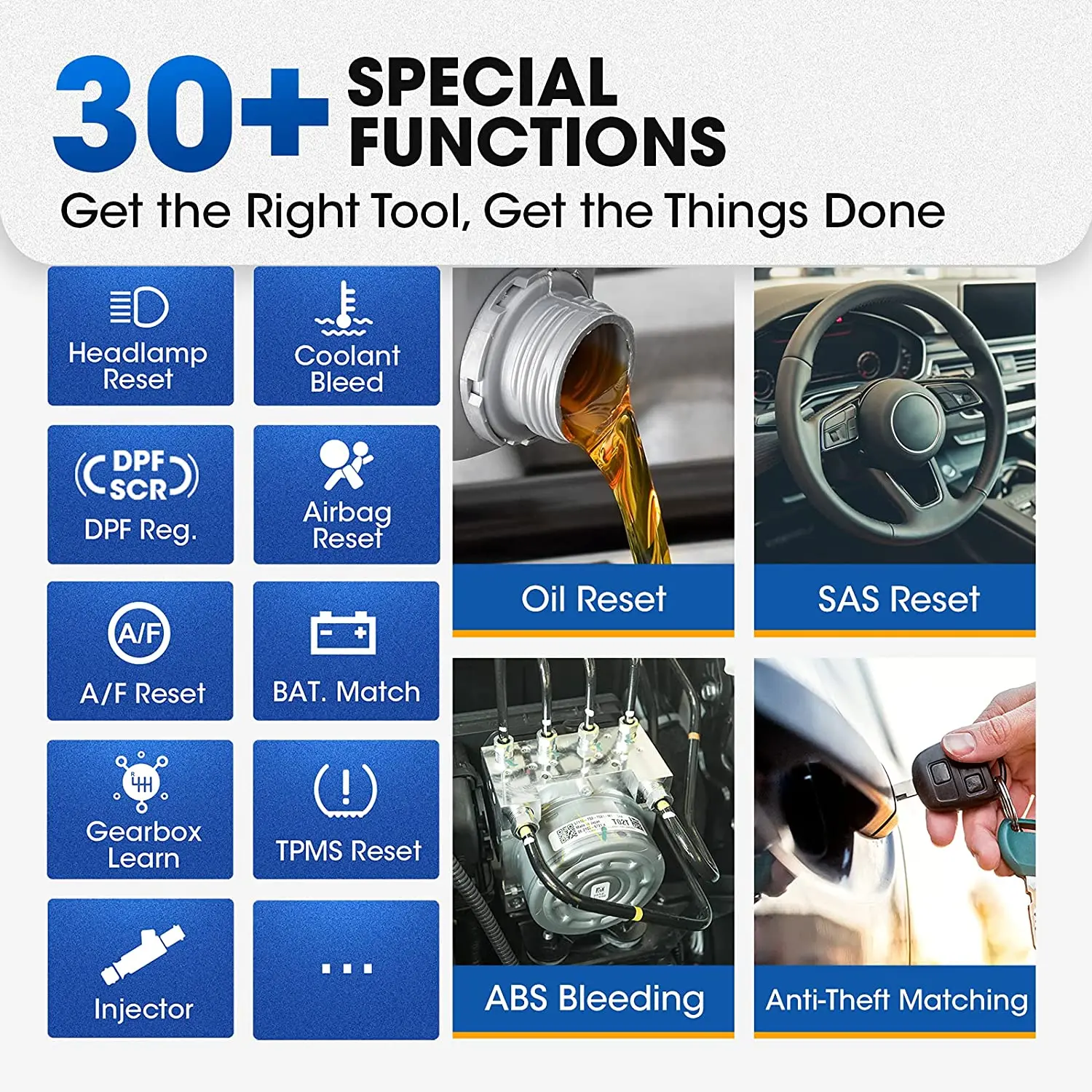 Профессиональный сканер Autel MaxiPRO MP808TS PRO TPMS полный диагностический инструмент для