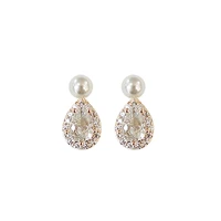 kawiia 100 925 sterling silver plated 14k gold fashion jewelry pearl earrings drop stud earrings for women aretes de mujer