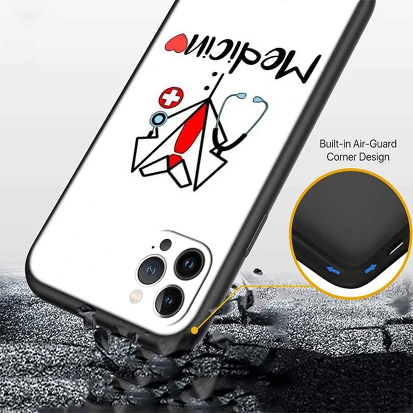 Чехол для телефона с докторской медсестрой Samsung Galaxy A05 A05S A12 A13 A15 A33 A53 A73 M15E M55 S10 S10E S20