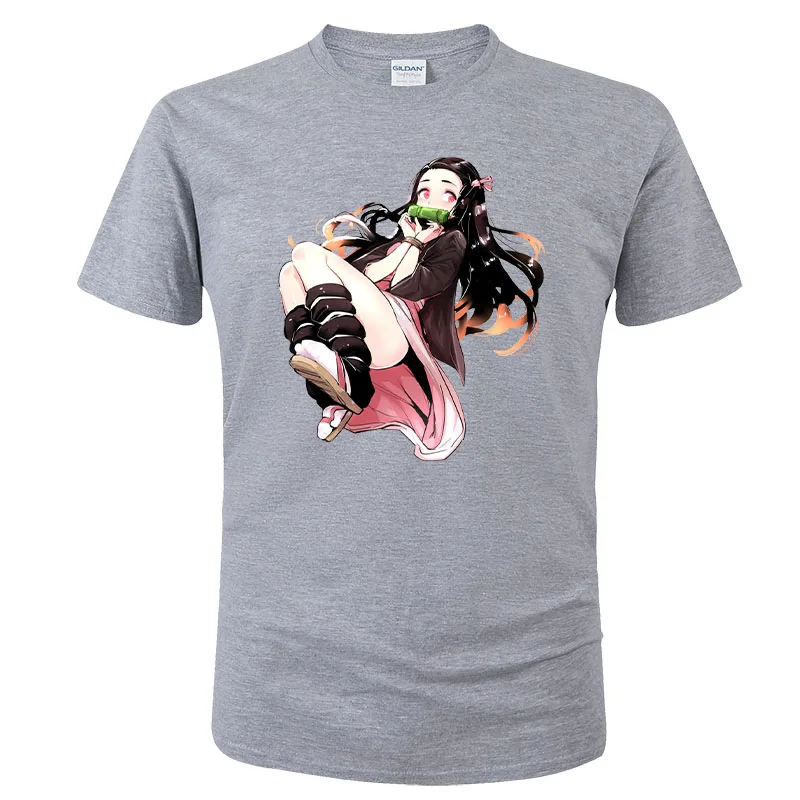 

Мужская хлопковая футболка с коротким рукавом, принтом и круглым вырезом