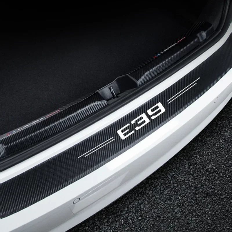 Защитные наклейки на порог двери автомобиля декоративные для BMW E39 Logo 2023 защита
