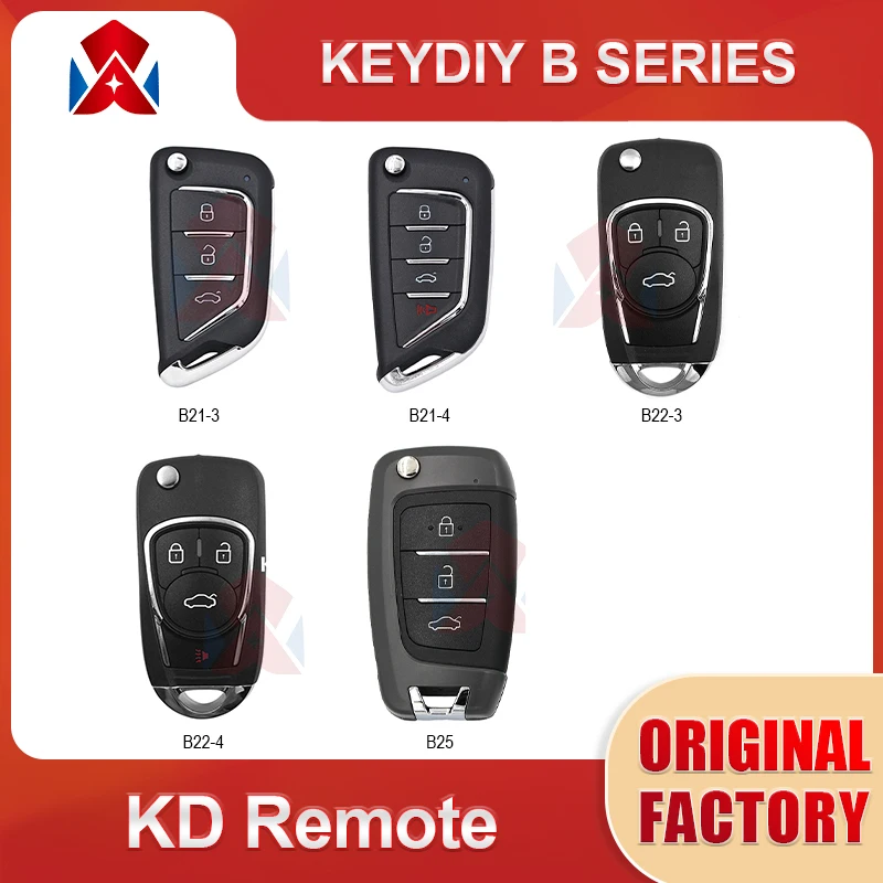 

10pcs/lot Original KEYDIY B Series B21-3 B21-4 B22-3 B22-4 B25 Remote Control for KD900 KD-X2 mini KD