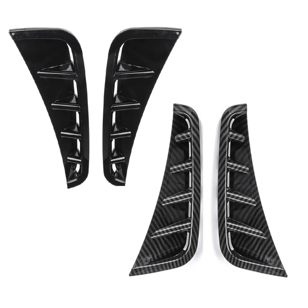 Фото Для Mercedes-Benz C-Class W205 C180L C260L C205L S205 2019 года и новее: передний сплиттер-спойлер на бампер, накладка, наклейка, тюнинг №3