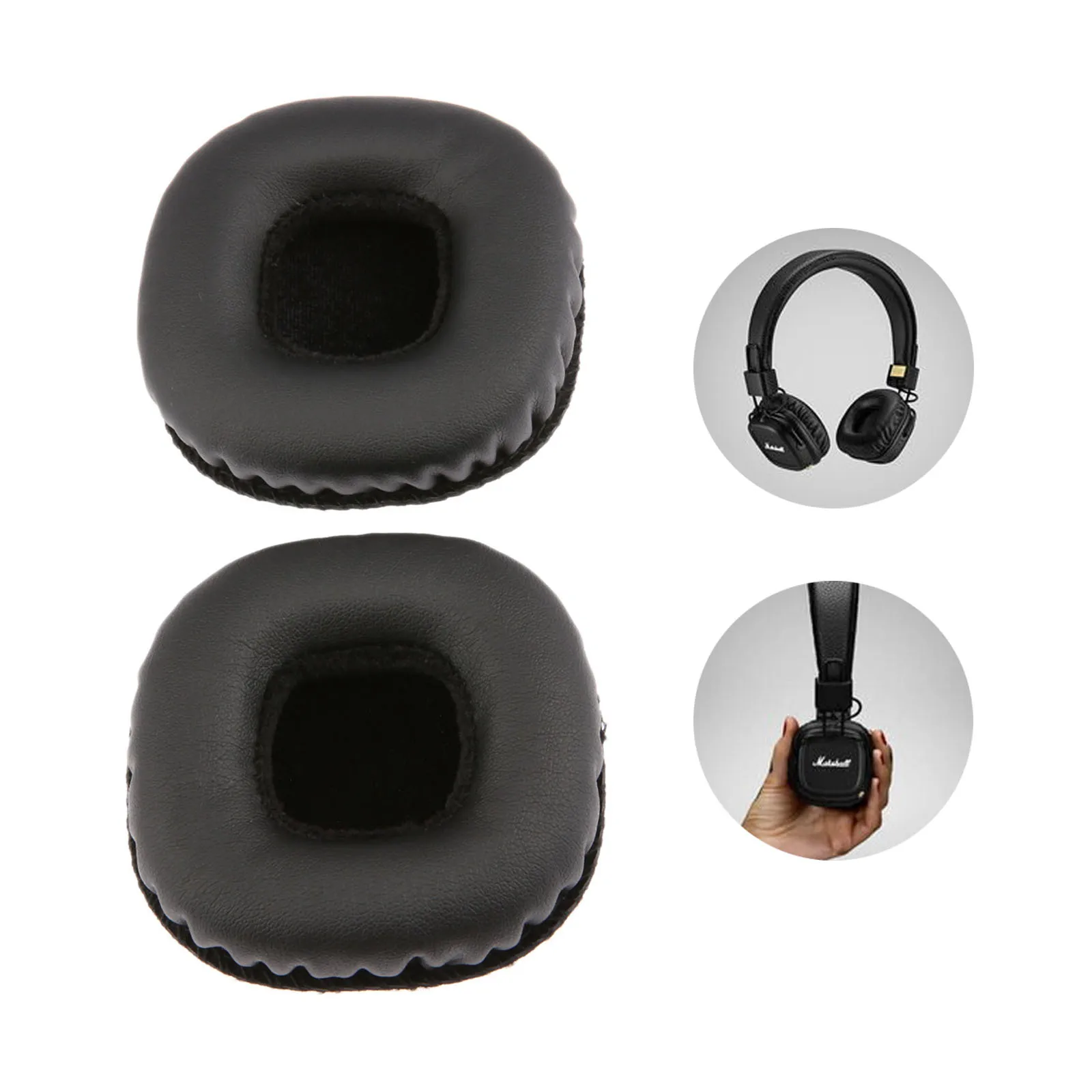 

Replacement Foam Ear Pads Cushion Headband Headset Accessories for MARSHALL Mid Bluetooth/MID ANC High Quality Headset Earpads