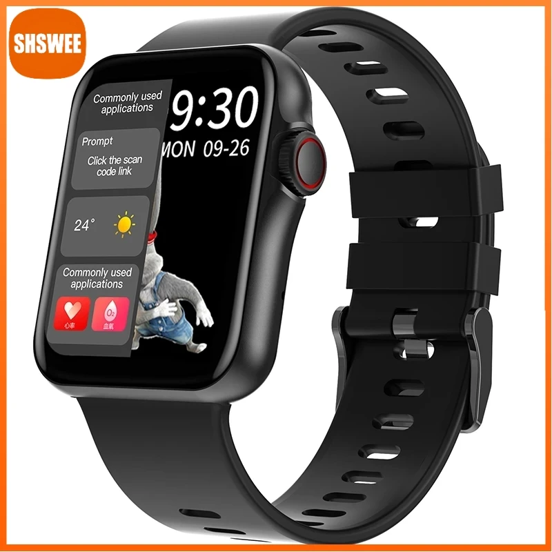 

For Xiaomi Huawei Smart Watch Men Women Full Touch HD Screen Support Bluetooth Call Heart Rate BP ECG With BT Music Playback